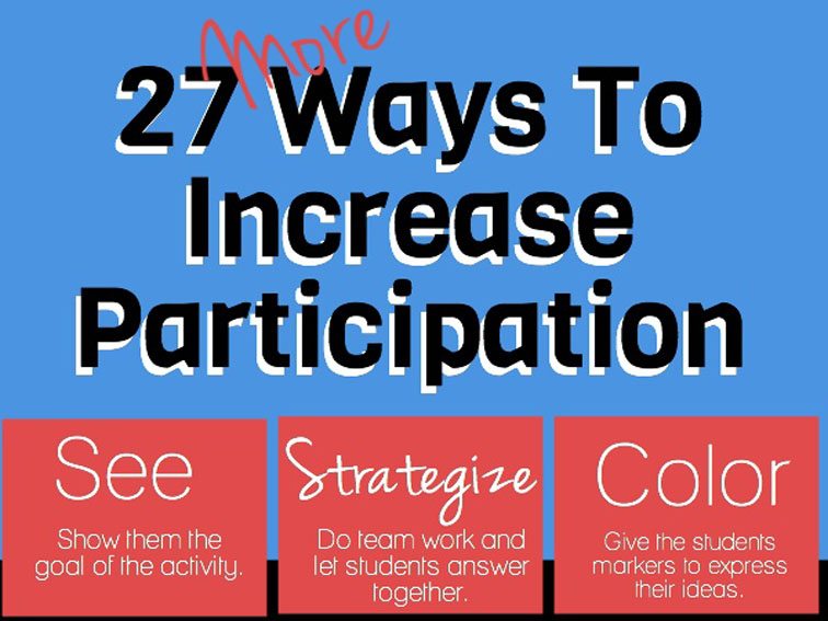 27 Ways To Increase Student Engagement In Learning