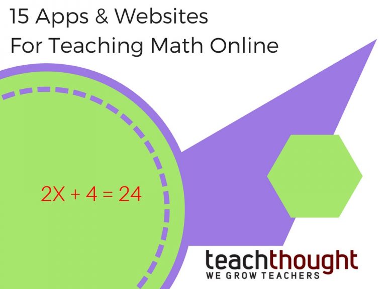 15 Apps & Websites For Teaching Math Online [Updated]