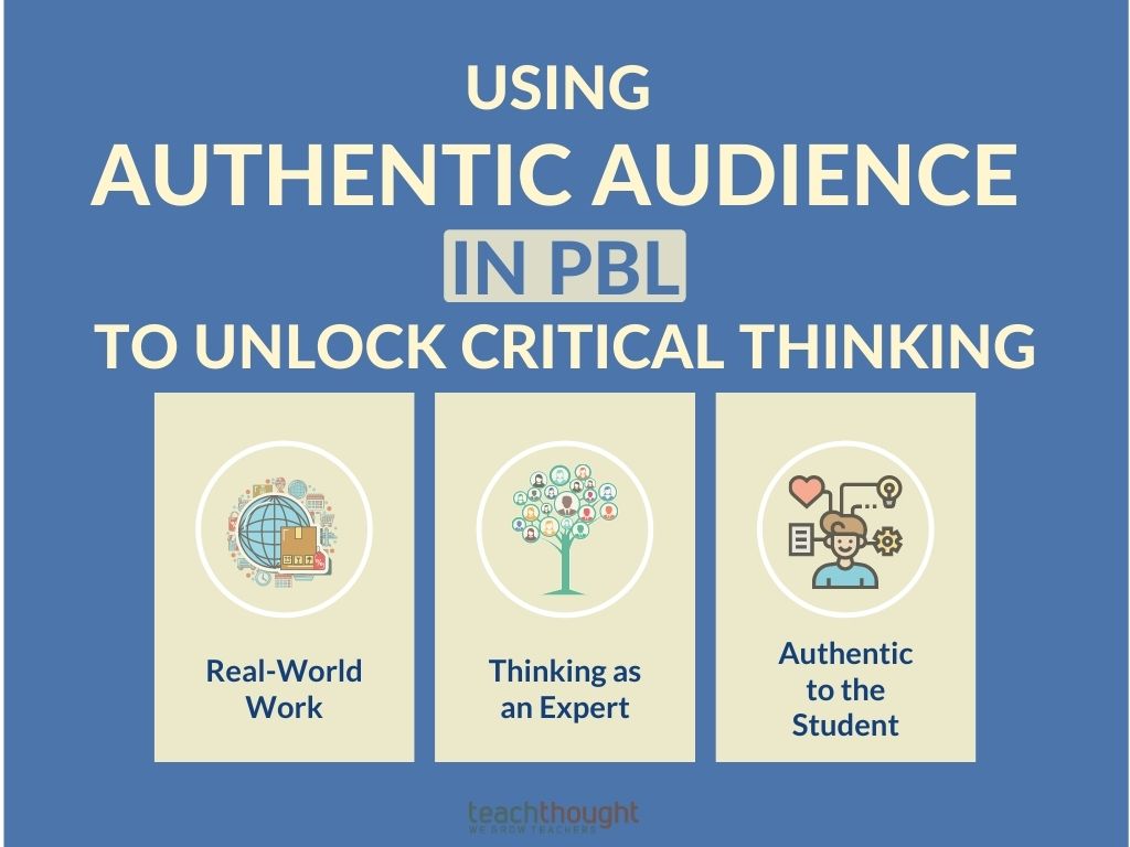 Using Authentic Audience In PBL To Unlock Critical Thinking