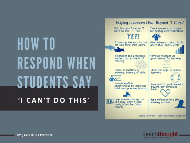 How To Help Your Students Develop A Growth Mindset
