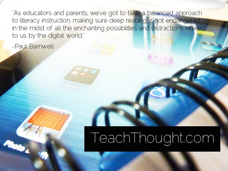 The Jarring Collision Between Digital Screens And Close Reading