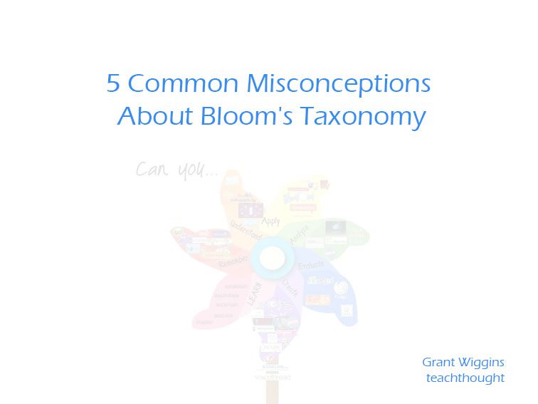 5 Common Misconceptions About Bloom’s Taxonomy
