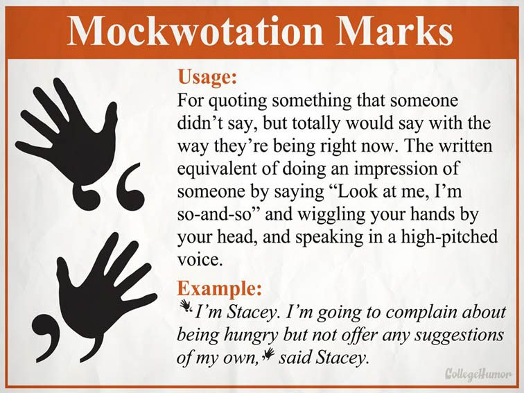 4 New Punctuation Marks For The 21st Century