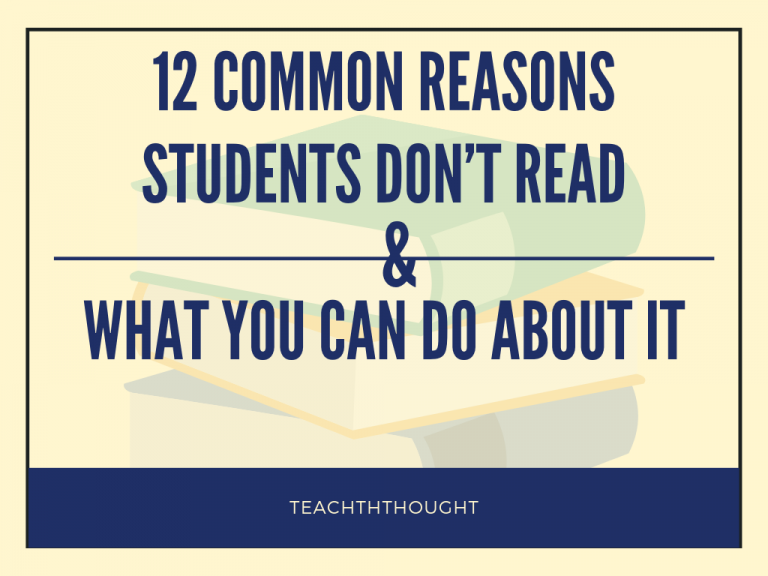 12 Reasons Students Don’t Read & What You Can Do About It