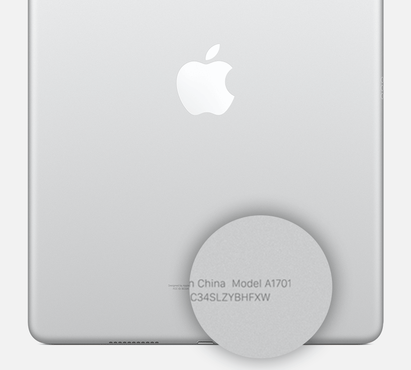 how to identify your ipad model