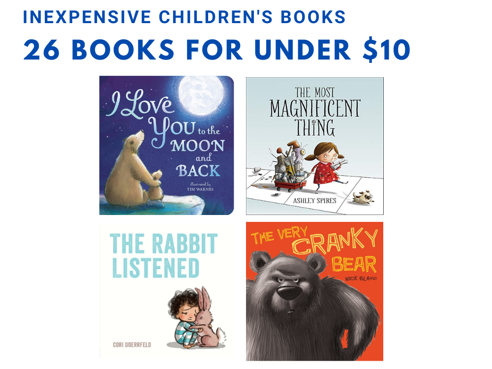 Cheap Children’s Books: 26 Books For Under $10 (Each)