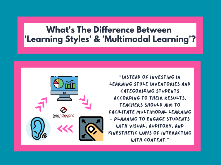 Learning Styles Vs. Multimodal Learning: What’s The Difference?