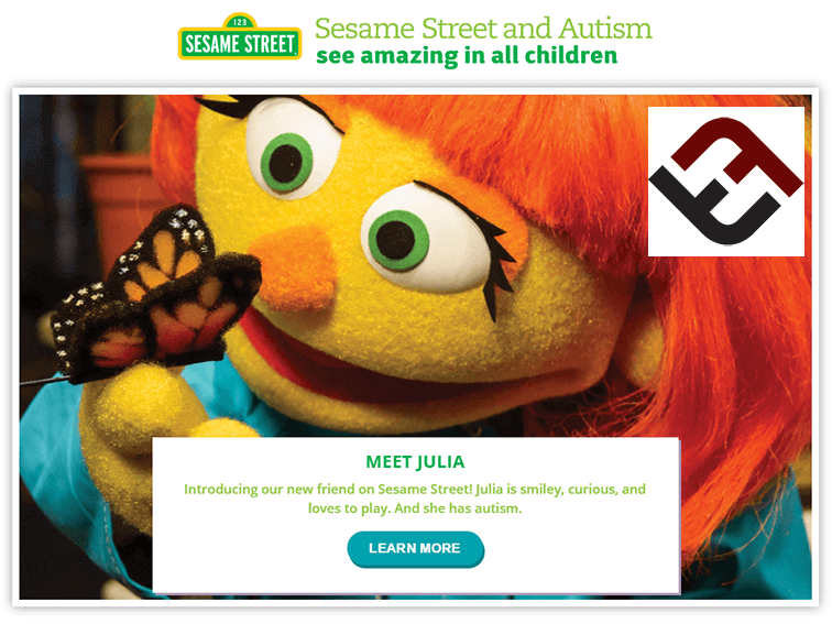 There’s A New Sesame Street Character–And She Has Autism
