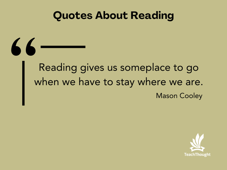50 Of The Best Quotes About Reading