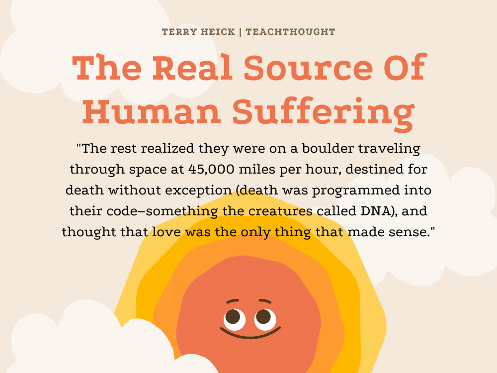 So I Think I Figured Out The Source Of All Human Suffering