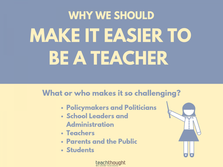 Why We Should Make It Easier–Not Harder–To Be A Teacher